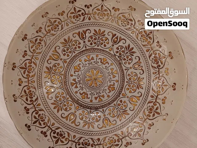 کؤوس شاي زجاجية – ترموس شاي – قدر حجري كبير للتقديم