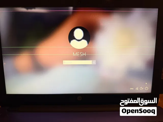 للبيع لابتوب HP Core i7 رام 8GB – يحتاج صيانة