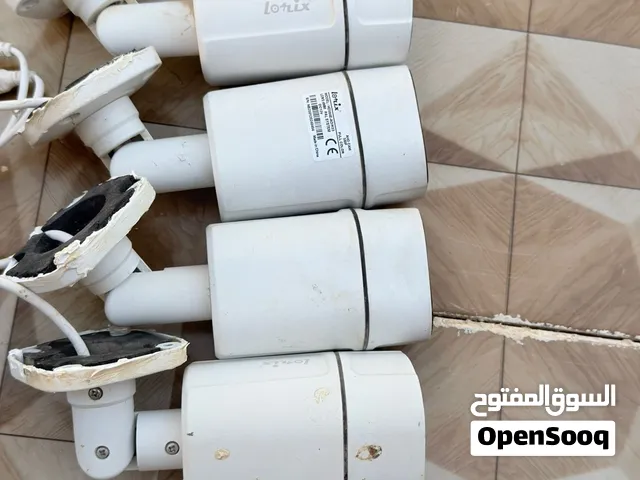 كامرات مراقبه منزليه 5Mp عدد 8مستعمل في حاله الوكاله مع جهاز DVRواسلاكهم