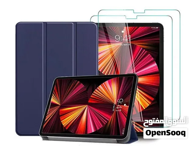 واقي شاشة من الزجاج المقوى شفاف + حافظة ذكية Apple iPad Pro 11 (1 + 2 Pack)