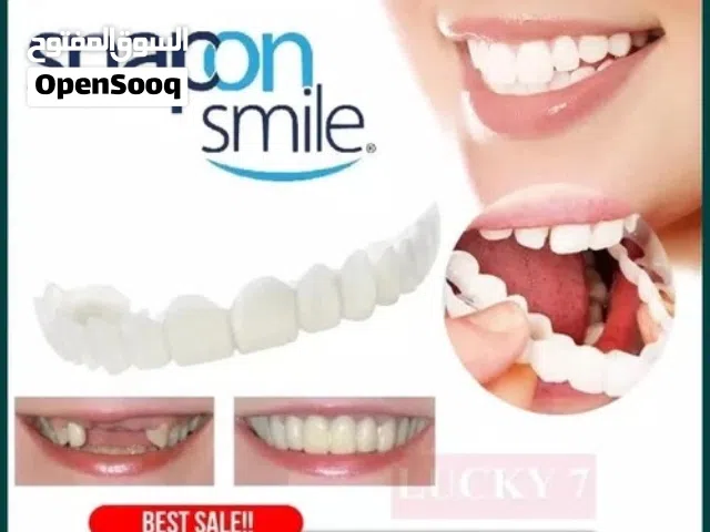 2x Snap On Smile Snap Perfect Smile Comfort Fit Flex Teeth Fits Veneers Smile