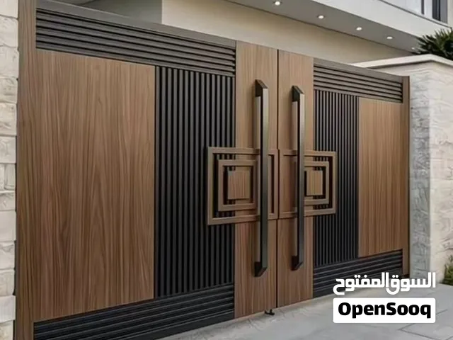 تركيب ابواب خارجية وداخلية واعمال استيل