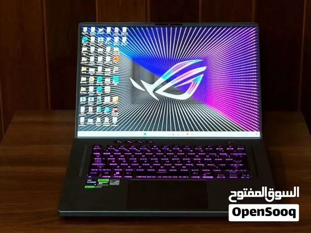 لابتوب جيمنج Asus Rog كرت شاشه قوي جدا 4060 معالج i7 لابتوب رائع وقوي جدا