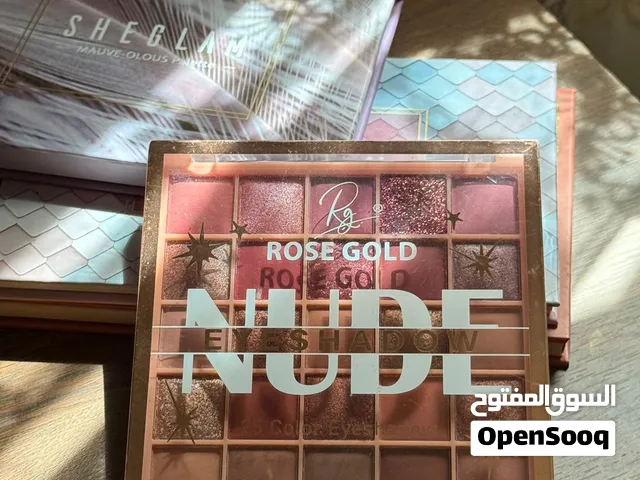 Rose Gold Nude Eyeshadow Palette – 25 Colors