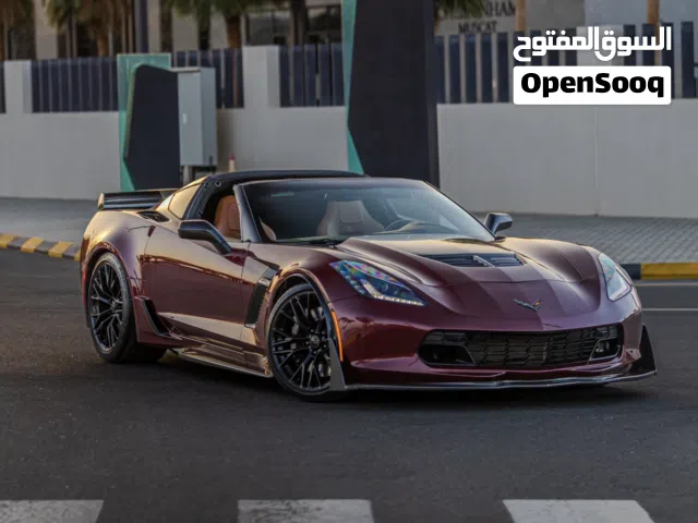 شيفرولية كورفت ZO6 جير عادي موديل 2018 CHEVROLET CORVETTE C7 ZO6