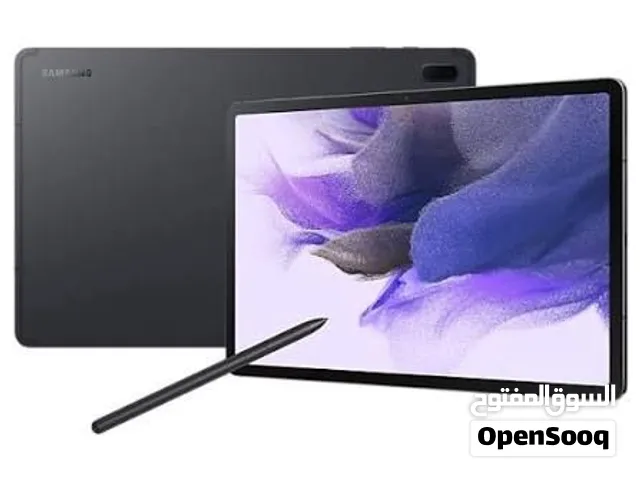 SAMSUNG Galaxy Tab S7 FE استعمال شهر وكاله وأقل سعر لون اسود