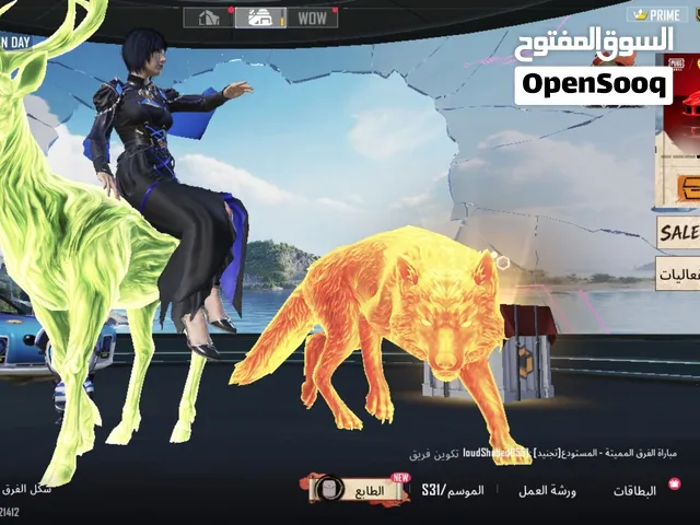 حساب ببجي وجه لوجه او وسيط مشهور