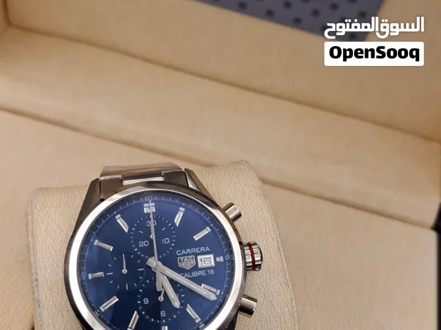 TAG Heuer Carrera Calibre 16 Automatic Chronograph Blue Dial Stainless Steel Watch