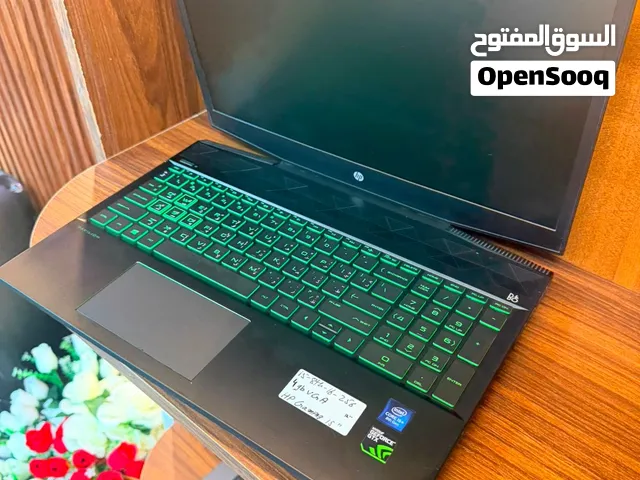 لابتوب جيمنج بافاليون كرت شاشه 4 جيجا GTX   قطعه فقط  HP PAVALION GAMING CI5 8TH/16/256 4GB GTX