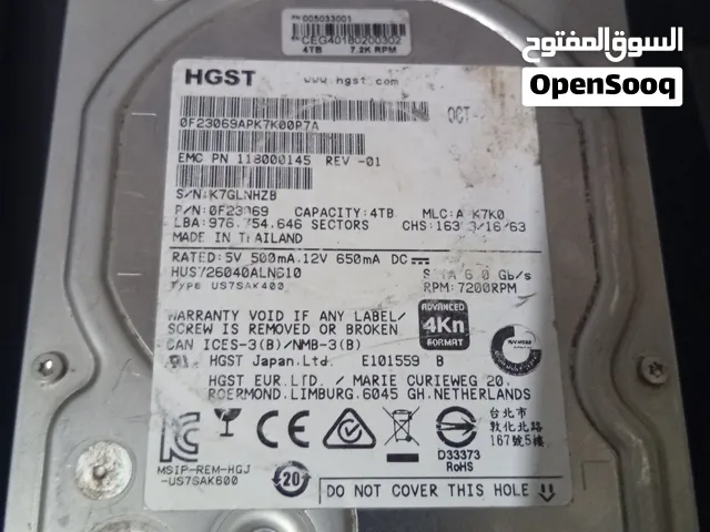Disque Dur Interne Hitachi 4TB 2TB SATA 3.5 (7200 RPM)