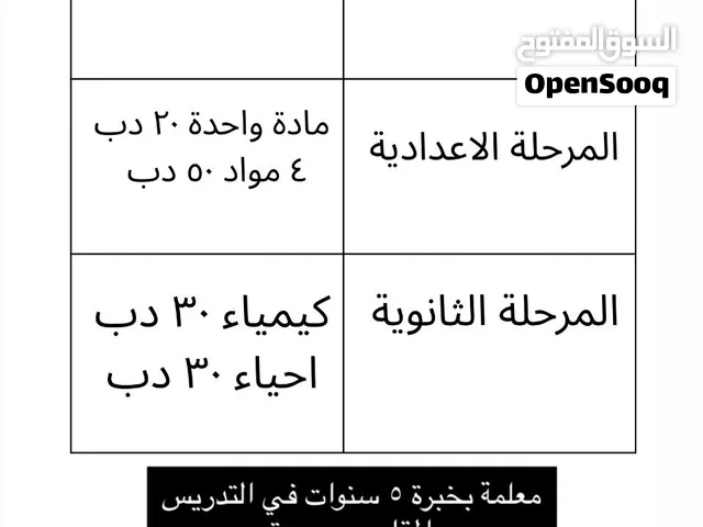معلمة مستعدة للتدريس