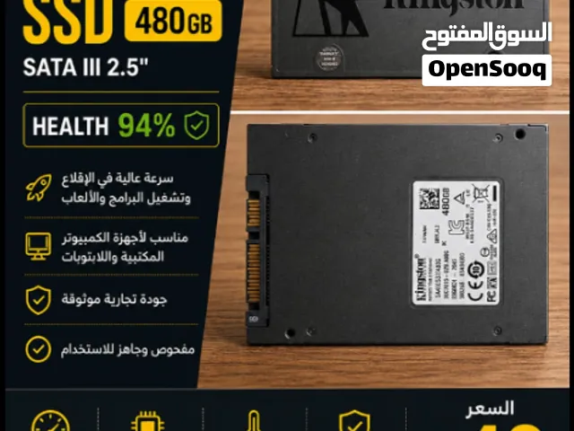 Kingston SSD 480GB – SATA III 2.5