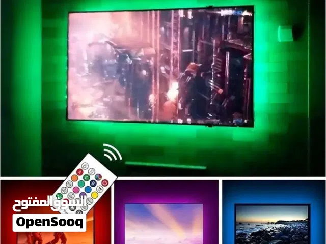 حبل LED RGB LIGHT ليد لاصق اضائه ديكور مع ريموت تحكم يضي كل الالوان حركات للزينه حفلات