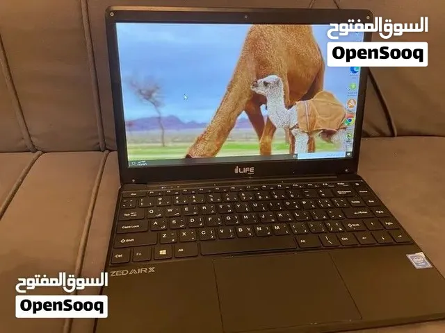 لابتوب نضيف مستعمل شهرين فقط بجميع محقاته للبيع