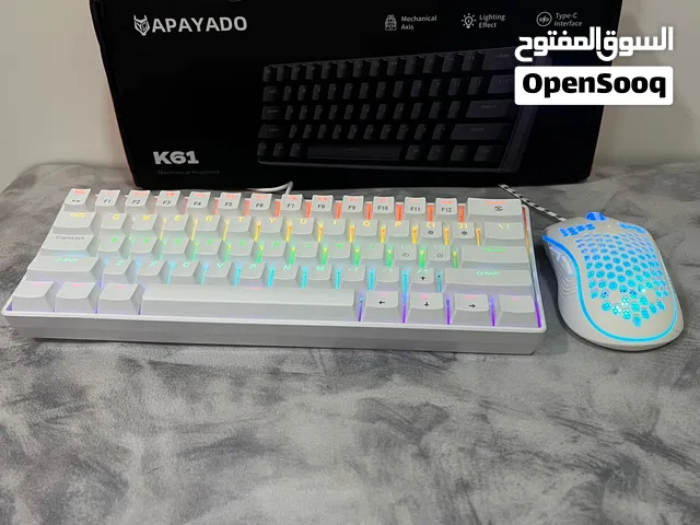 كيبورد ميكانيكي و ماوس جديدات
