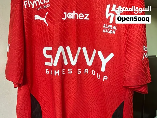 تيشيرت نادي الهلال طقم التدريبات الأصلي بوما مقاس 3x يلبس XL 2025/2026