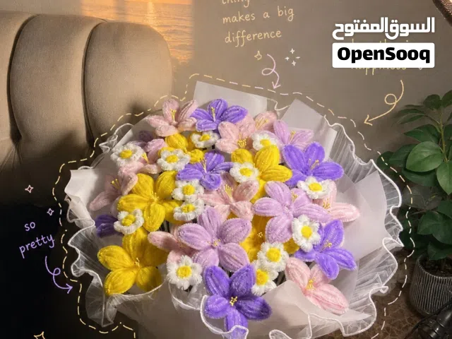 بوكيه ورد كبير مخمل مقاوم للذبلان
