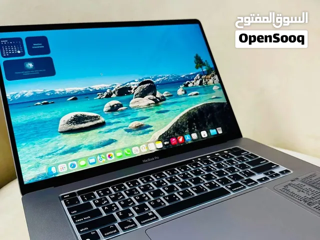 MacBook core i9 Ram 32gb مواصفات عاليه