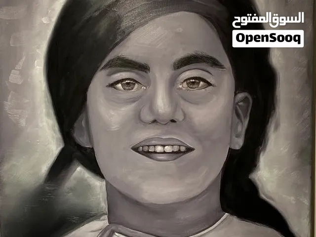 لوحة بالالوان الزيتيه:حـمـدان