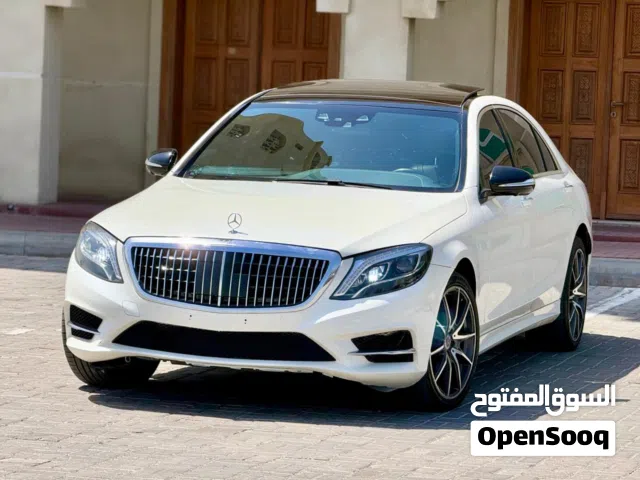 مرسيدس بنز S550 موديل 2015 4 فصوص فل اوبشن ممشى 143،000 كم بدون اي اعطال مسرفس