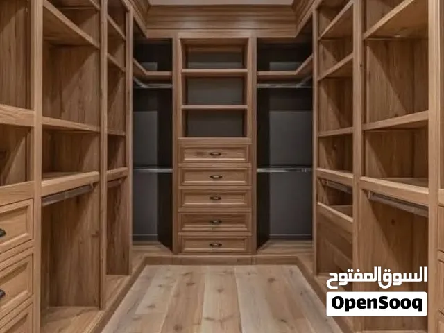 تفصيل كبتات ودريسينج وخزائن خشبية فاخرة بتصاميم مميزة