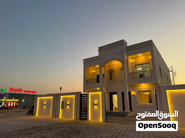 للمواطنين فقط  منطقة مواطنين  فيلا جديدة للبيع في الرقايب – عجمان