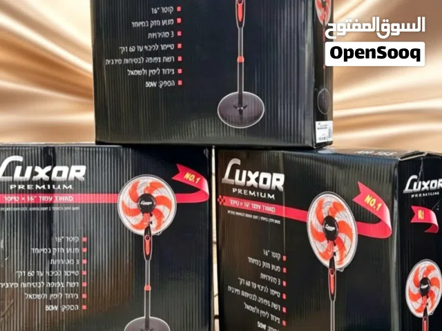 مروحة لوكسور 6 ريش الأصلية .. تبريد قوي ،هدوء أثناء التشغيل، توفير حقيقي بالكهرباء ،3 سرعات تحكم .