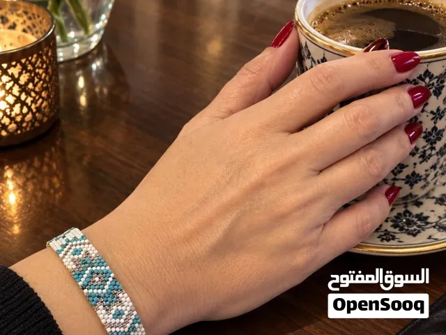 Handmade bracelets with miyuki beads