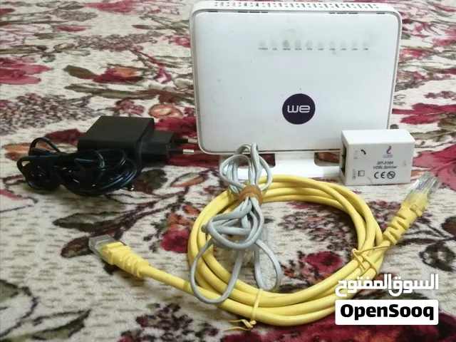 راوتر وي ارضي فائق السرعه Router WE VDSL