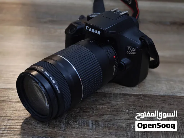 Canon D4000 Perfect Condition With Canon EF 70-300mm Lens In Black, Used For Only 1.5 Years.