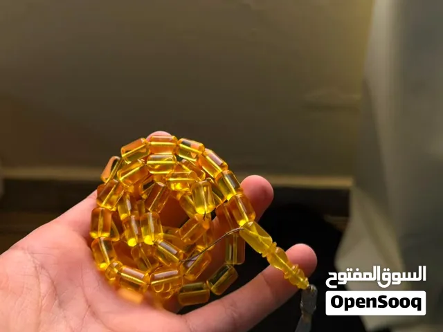 مسباح كهرم شفاف صندوقي