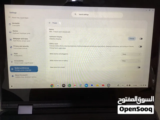 لابتوب لينوفو os 11.6 inch
