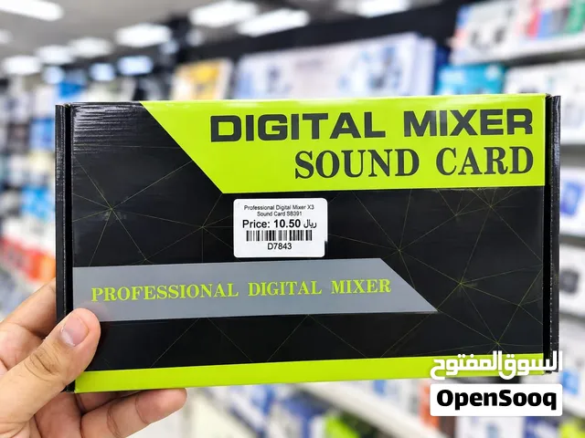 Brand New Digital mixer sound card in Oman Bluetooth Support