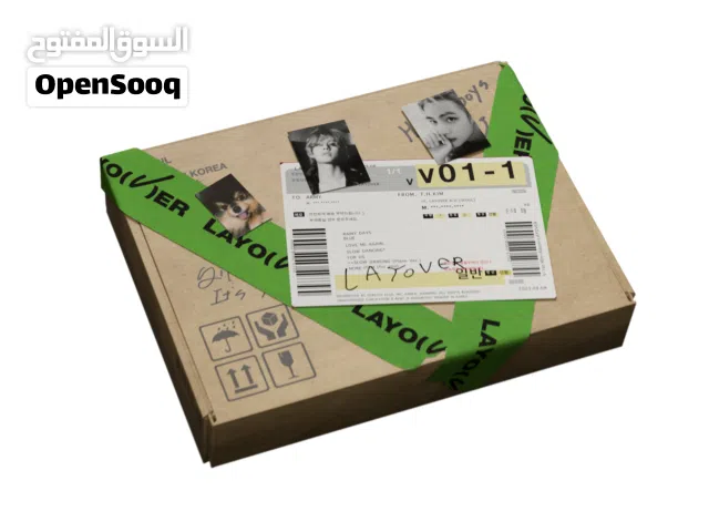 Bts v layover album green version