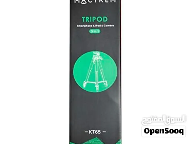 حامل ثلاثي Tripod M&CTREM KT65 – 3 في 1 للهاتف والكاميرا
