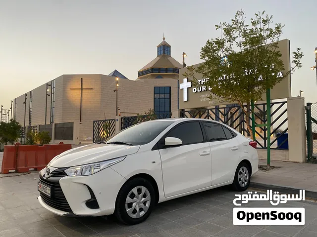 Toyota Yaris White 2021 Showroom condition. Very less mileage