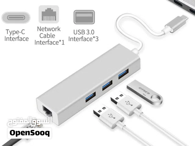 Convertor CB-USB3-LAN-HUB From USB 3.0 To Ethernet Gigabit & Hub 3 Port