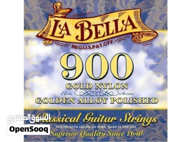 اوتار لابيلا كلاسيك جيتار – La Bella 900 Gold Nylon Classical Guitar Strings Medium