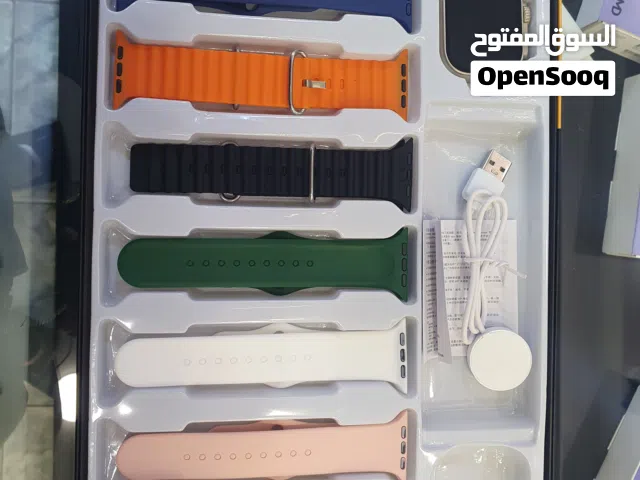 ساعة ذكية +فل بكج+فل شاشة (بسعر حرق)