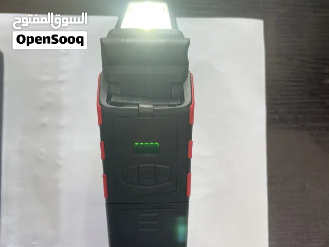 كشاف يدوي شحن مع باور بانك