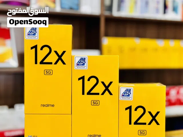 REALME 12x 5G 8/256GB ريلمي اكس 12 5 جي 8 رام 256 جيجا