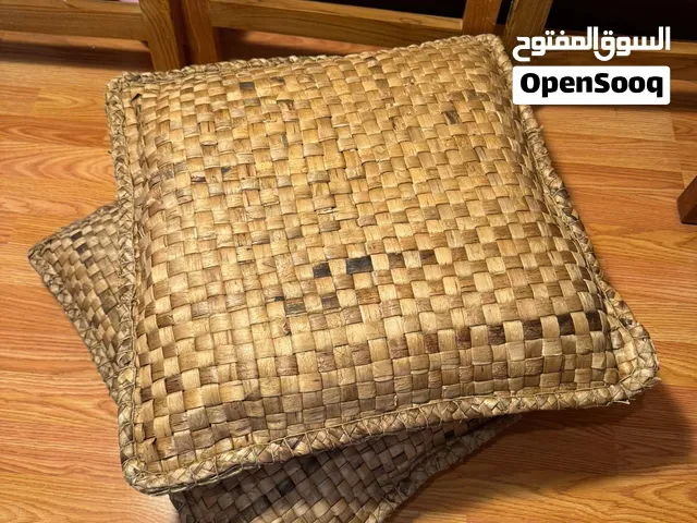 Rattan double cushions