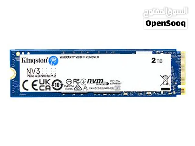 Kingston 2TB M.2 NVME SSD  Almost New