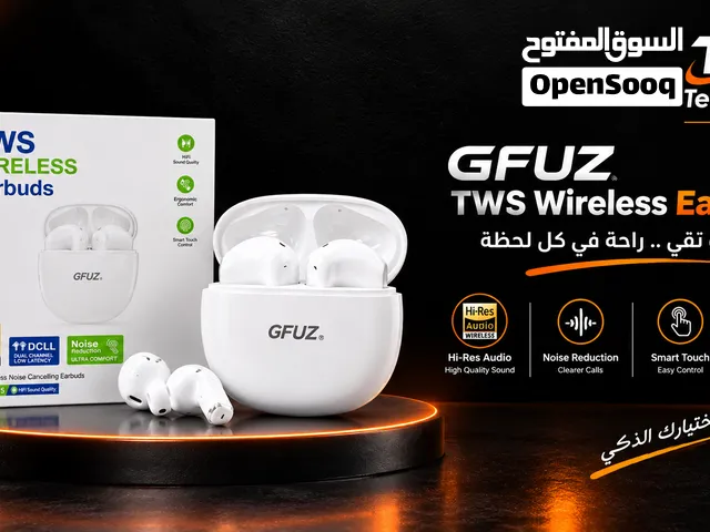 سماعات GFUZ TWS Wireless -AP-115 بسعر التخفيض متوفر خدمة توصيل لجميع المدن للطلب والاستفسار راسلنا