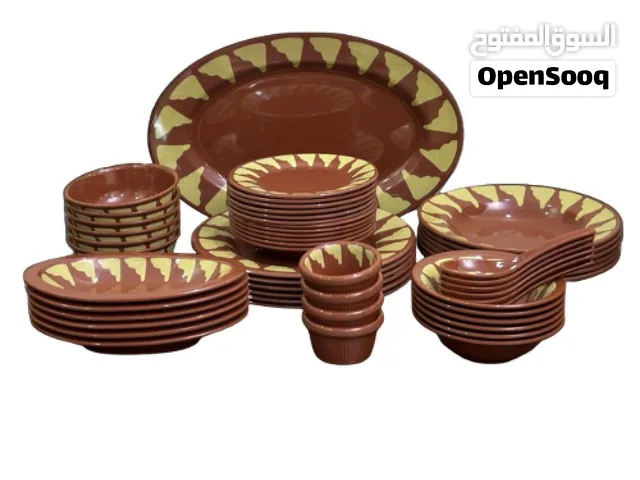 طقم صحون 65 قطعة