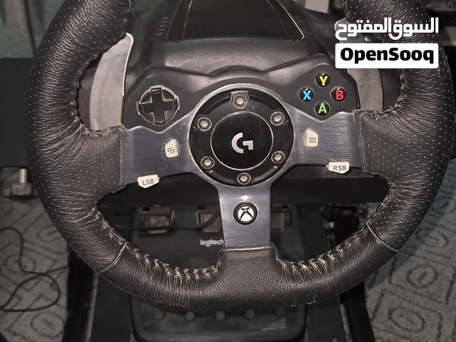 عجلة قيادة Logitech G920 مع دواسات و حامل