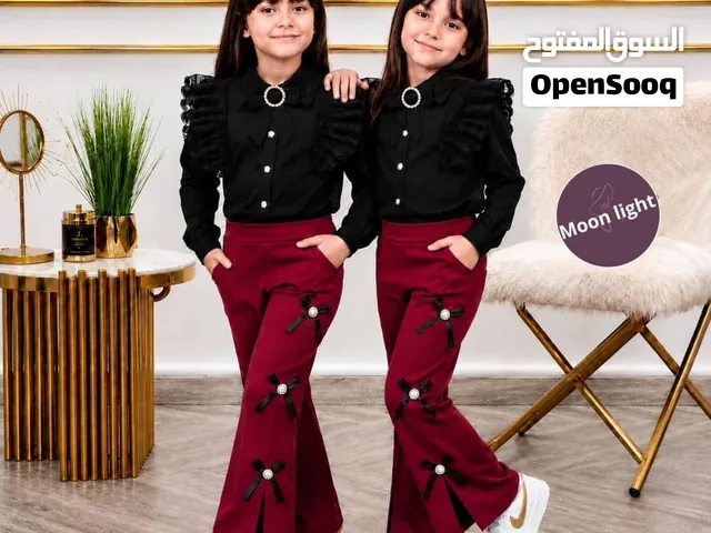 طقم بناتي راقي 3 قطع