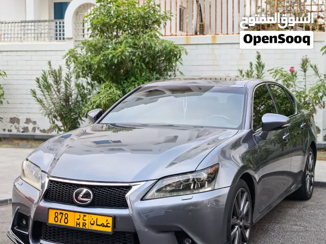 لكزس GS 350 موديل 2015 رمادي مستعمل بحالة ممتازة بصبغ جديد ومقاعد مجددة