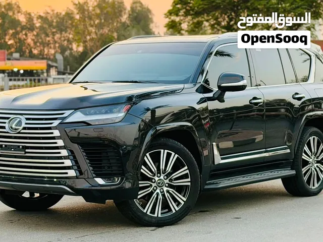 لكزس LX600 سكنيجر خليجي 2023 صبغ وكاله وتشيكات وكاله وعليها ضمان من الفطيم فول مواصفات