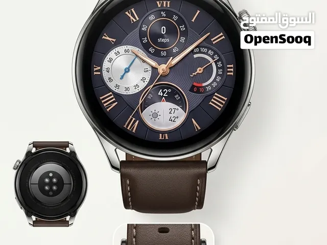 Original Huawei Watch 3 Classic eSIM WIFI - Leather Strap ساعة هواوي ووتش 3 الأصلية - حزام جلد بني